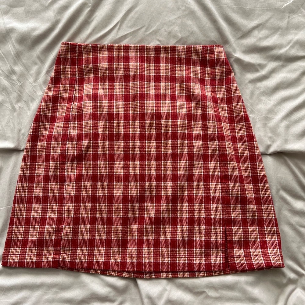 Brandy Melville Mini Plaid Skirt
